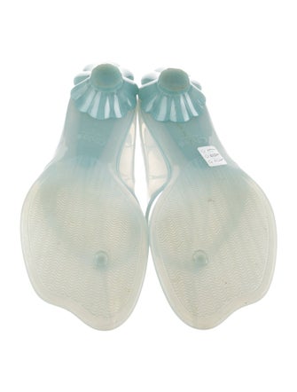 Chloé PVC T-Strap Sandals