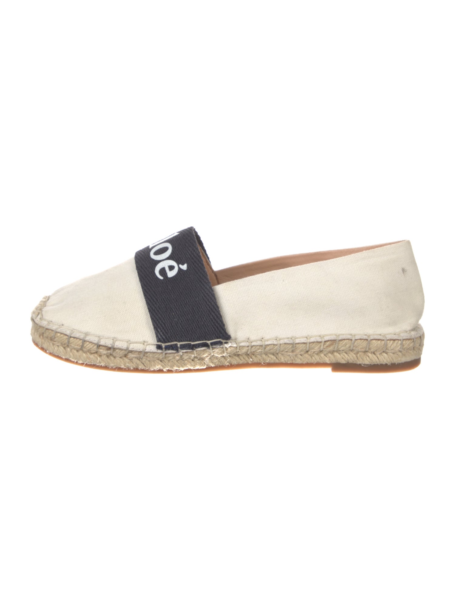 Chloé Canvas Colorblock Pattern Espadrilles