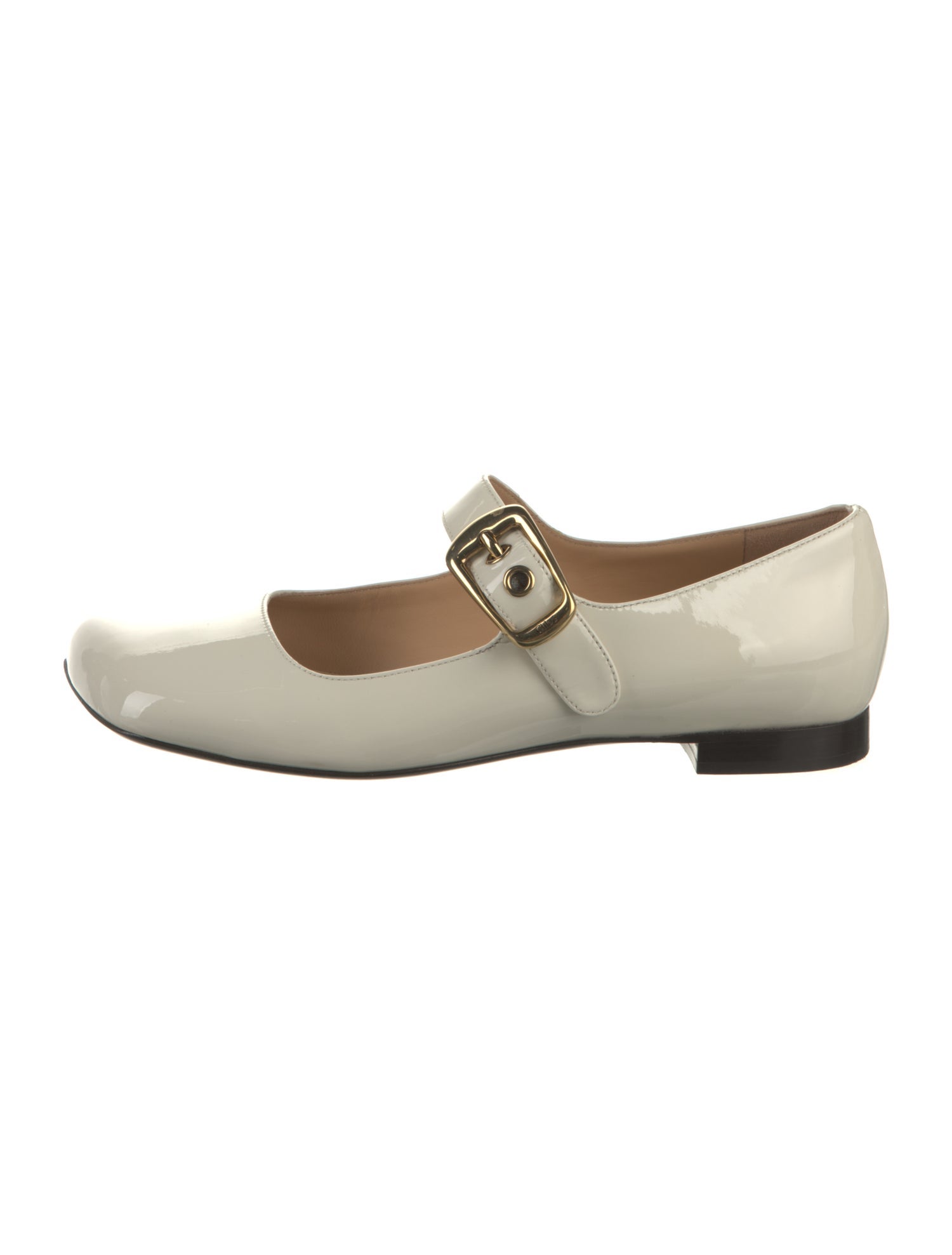 Chloé Patent Leather Mary Jane Flats