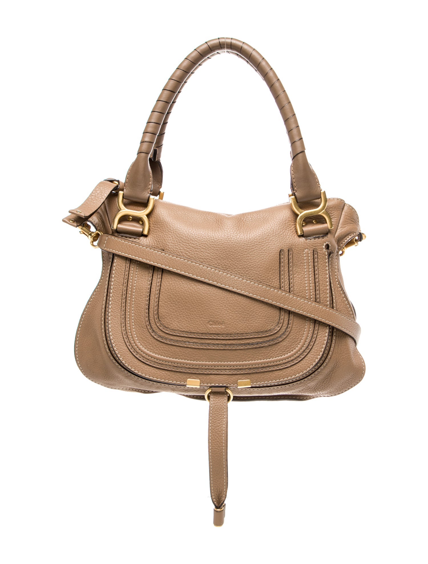 Chloé Leather Top Handle Bag
