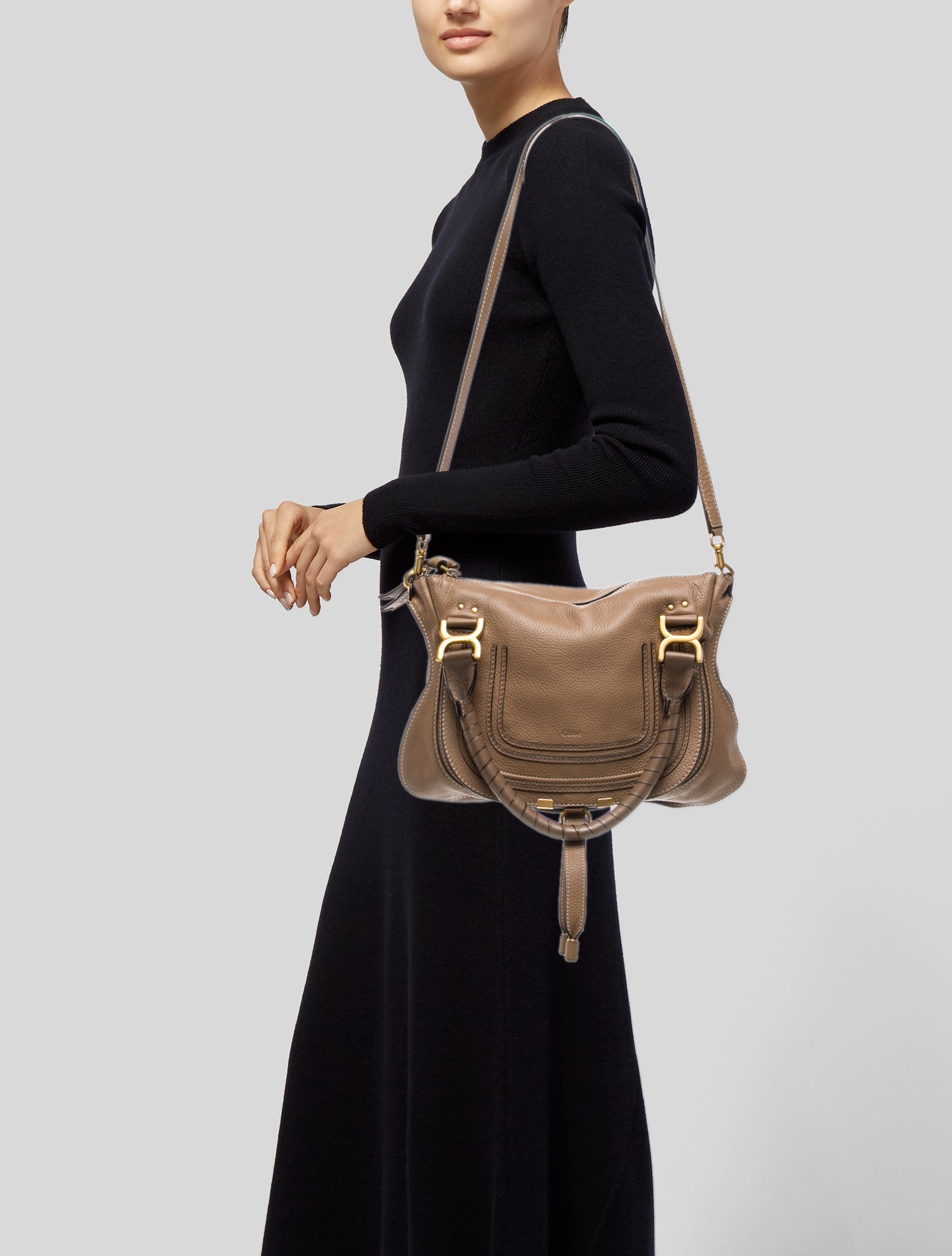 Chloé Leather Top Handle Bag