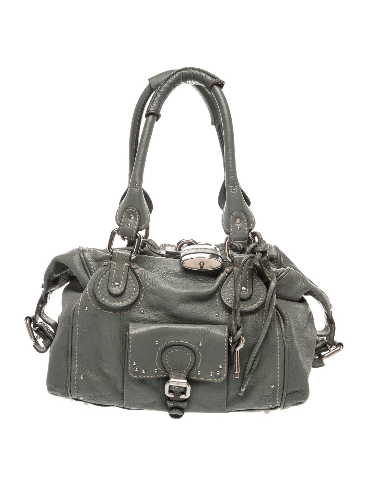 Chloé Signature Chloè Leather Shoulder Bag