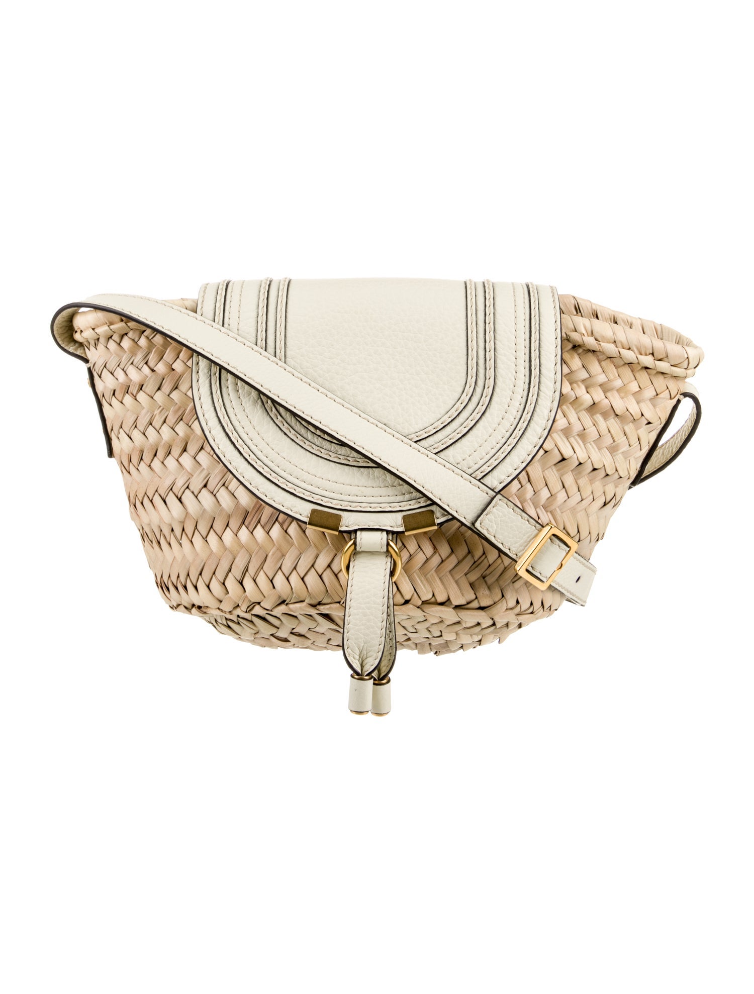 Chloé Raffia Marcie Basket