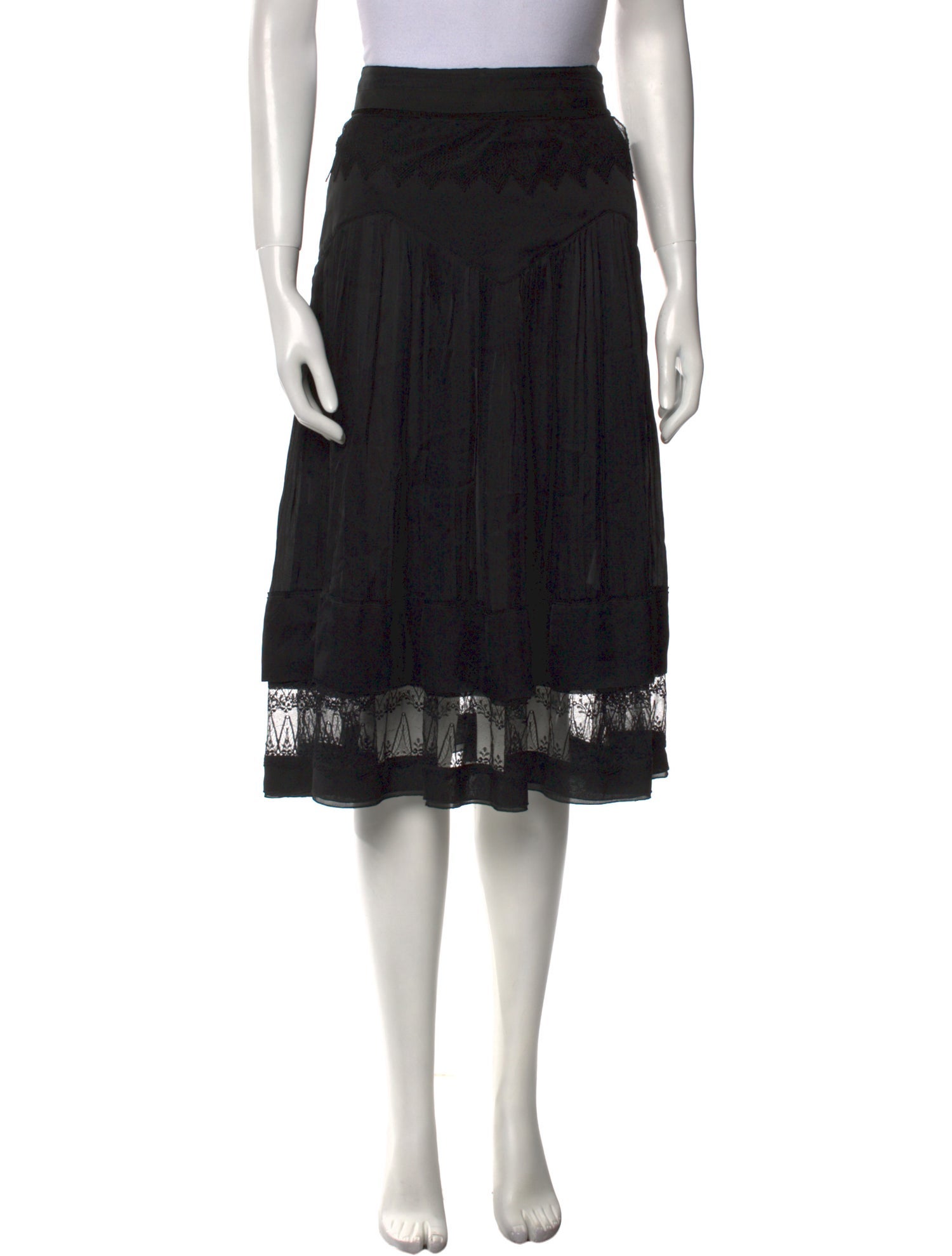 Chloé Vintage Knee-Length Skirt