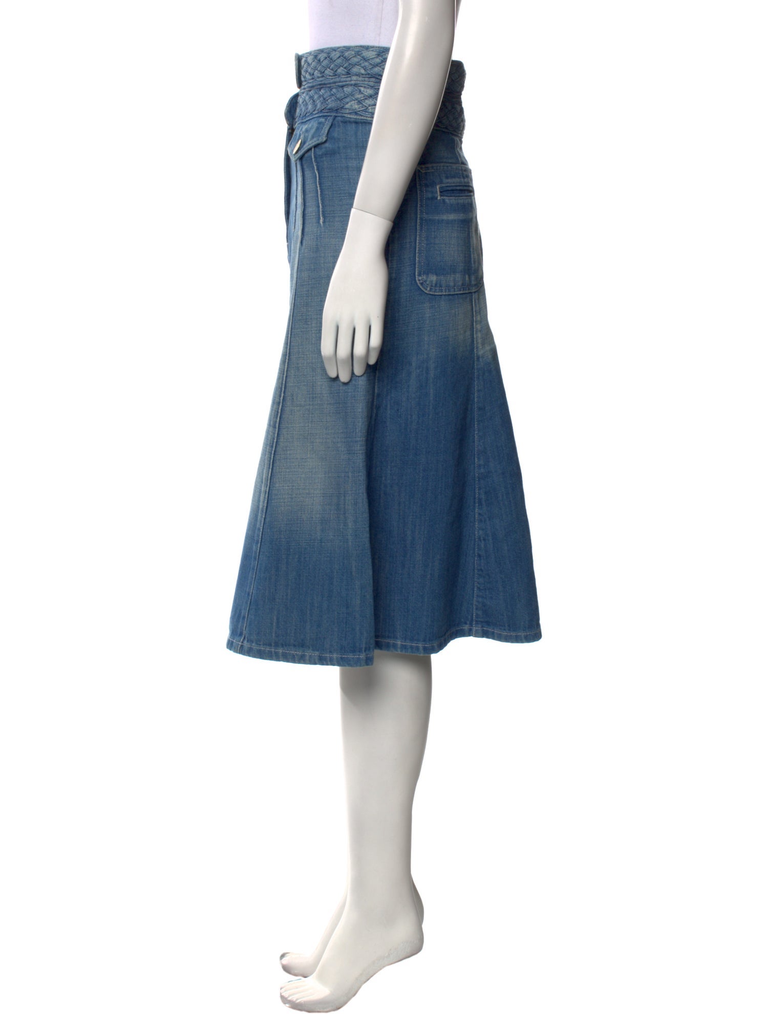 Chloé Vintage Knee-Length Skirt