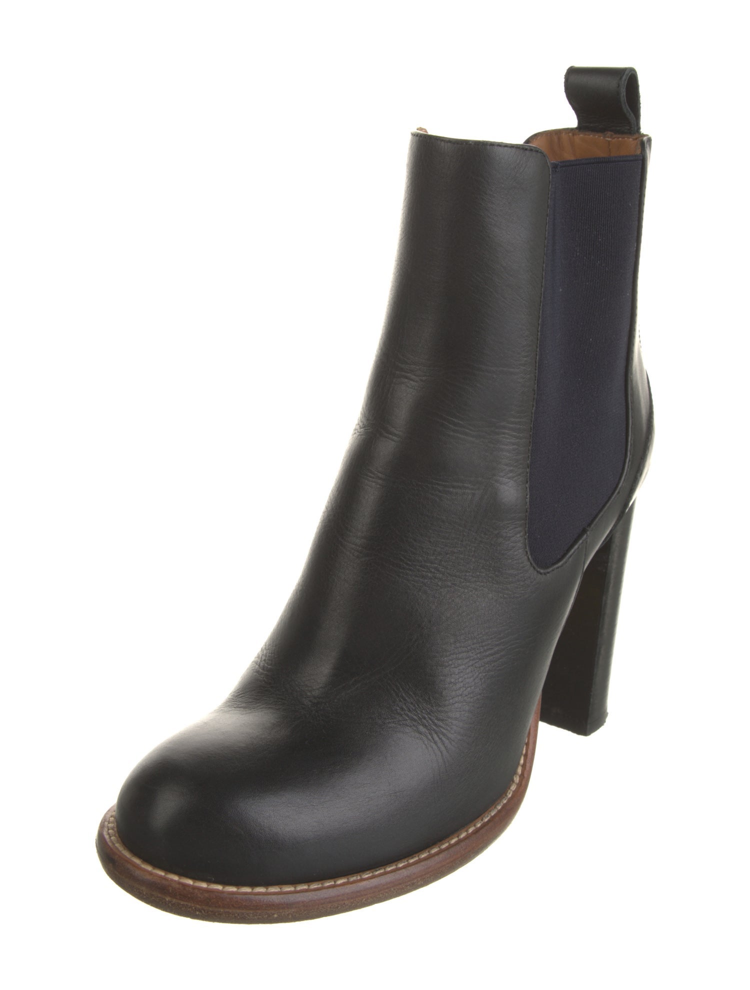 Chloé Leather Chelsea Boots