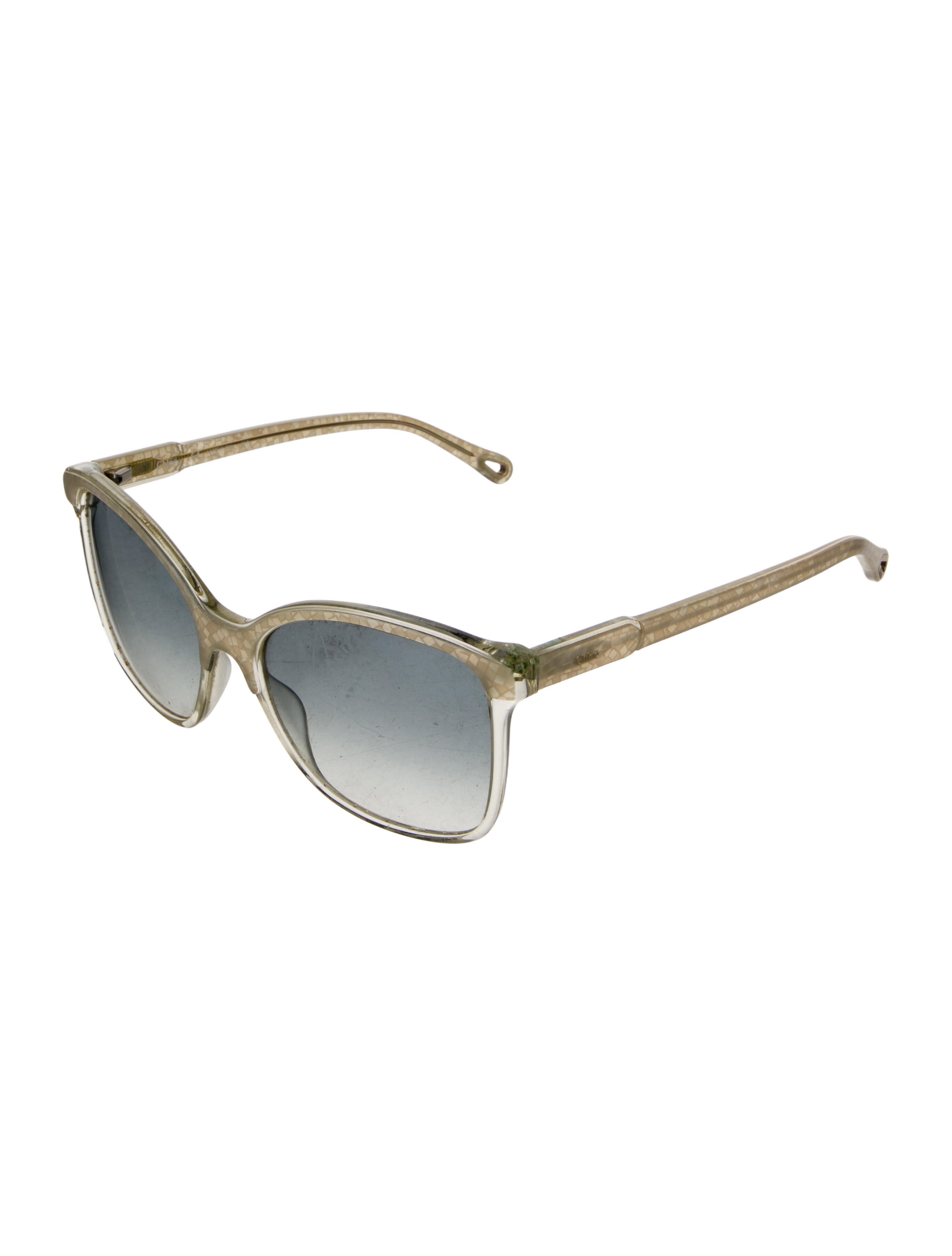 Chloé Oversize Tinted Sunglasses