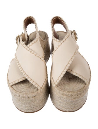 Chloé Leather Espadrilles