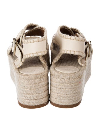 Chloé Leather Espadrilles