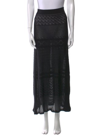 Chloé Wool Midi Length Skirt