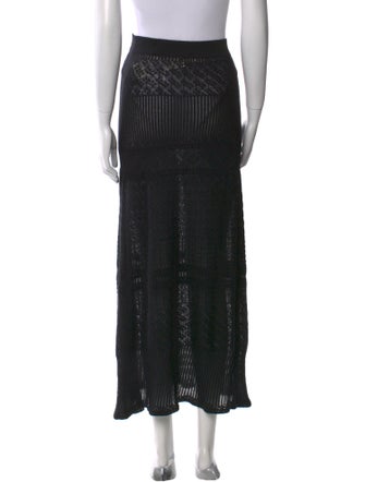 Chloé Wool Midi Length Skirt