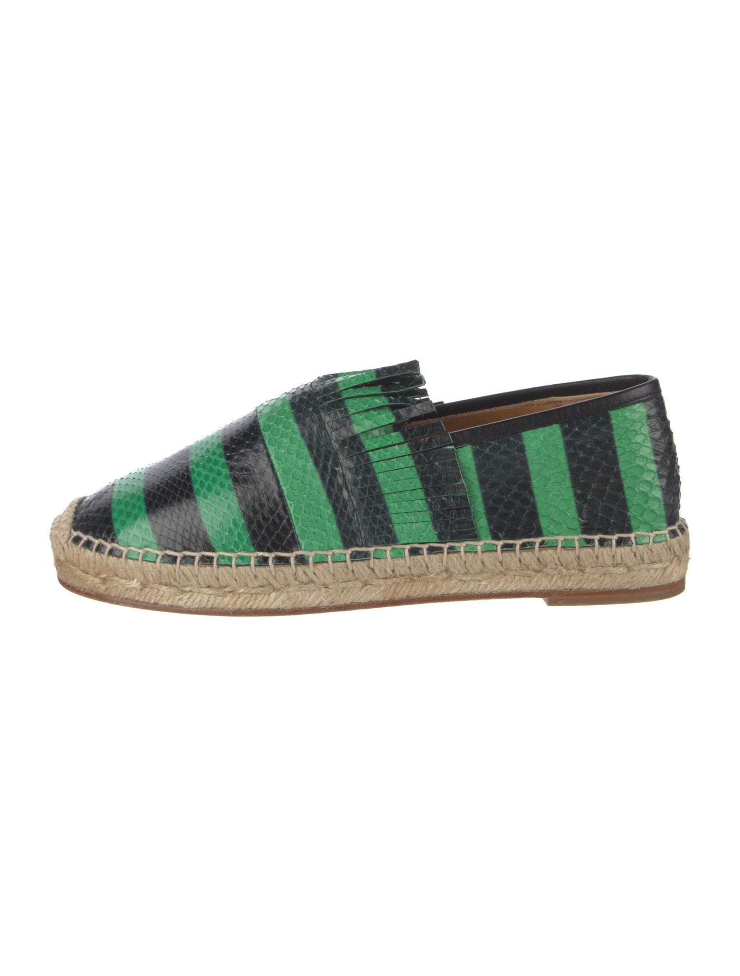 Chloé Snakeskin Printed Espadrilles w/ Tags