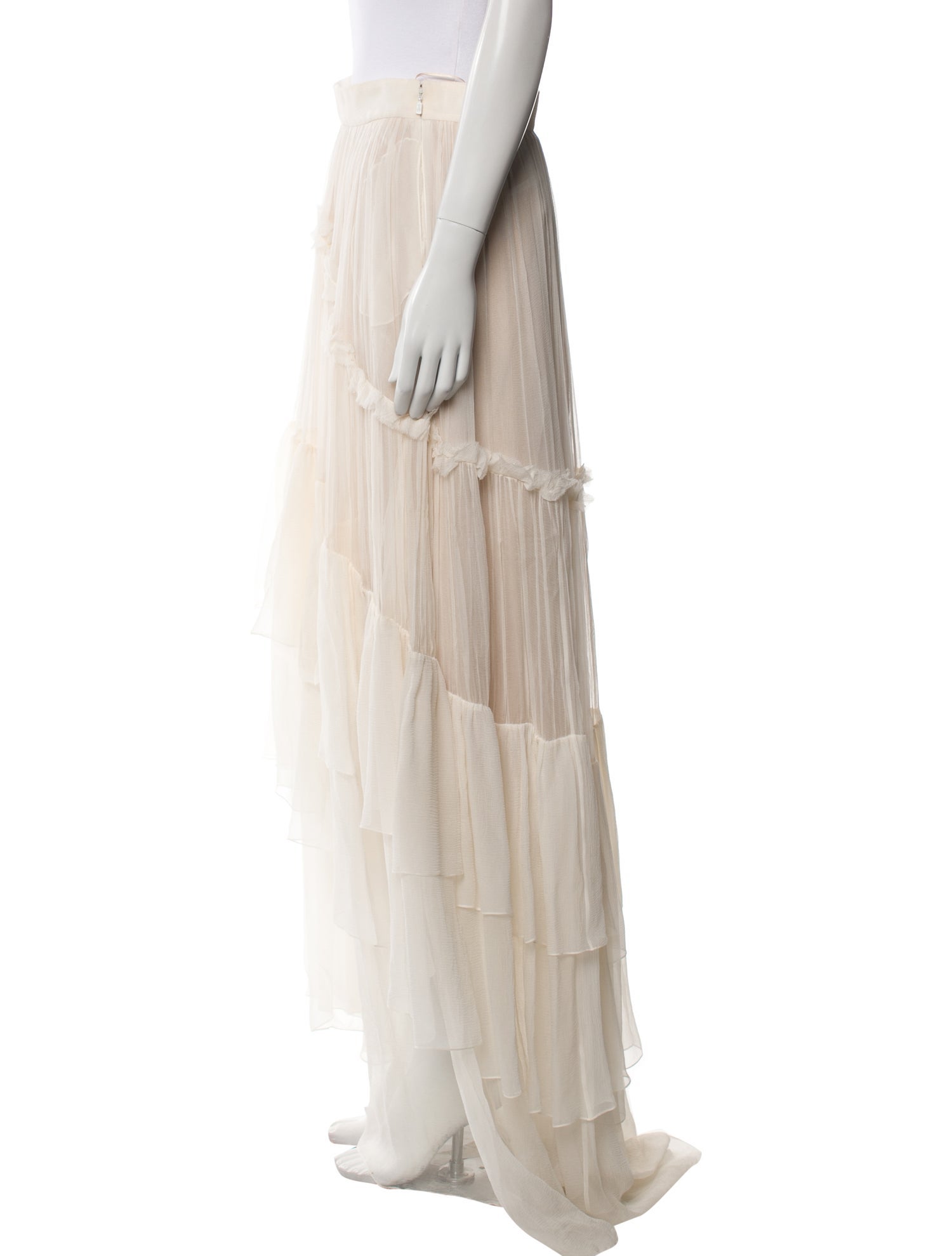 Chloé Silk Long Skirt w/ Tags