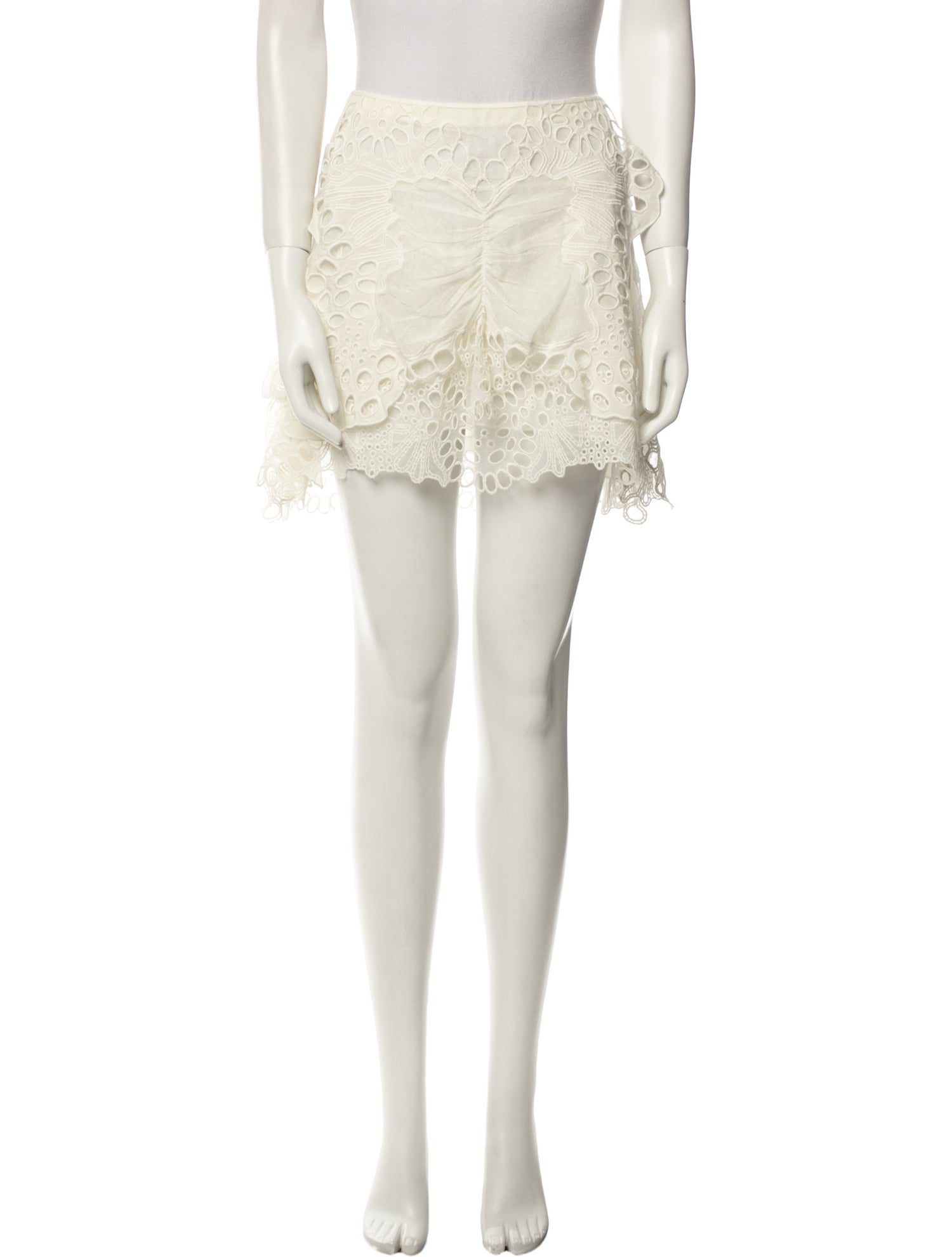 Chloé Linen Mini Skirt