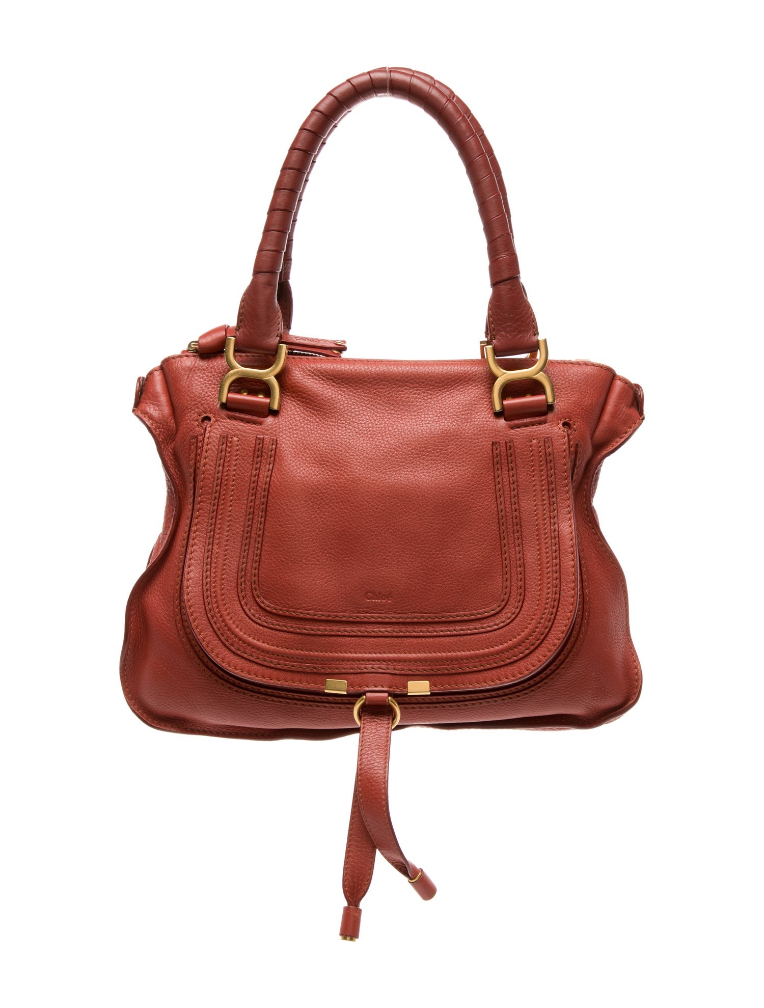 Chloé Leather Top Handle Bag