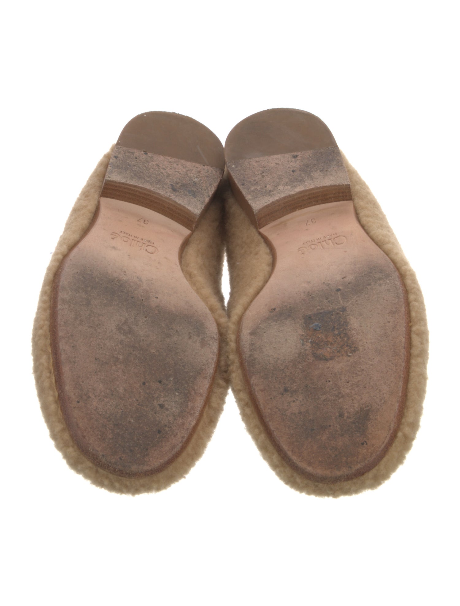 Chloé Shearling Sneakers