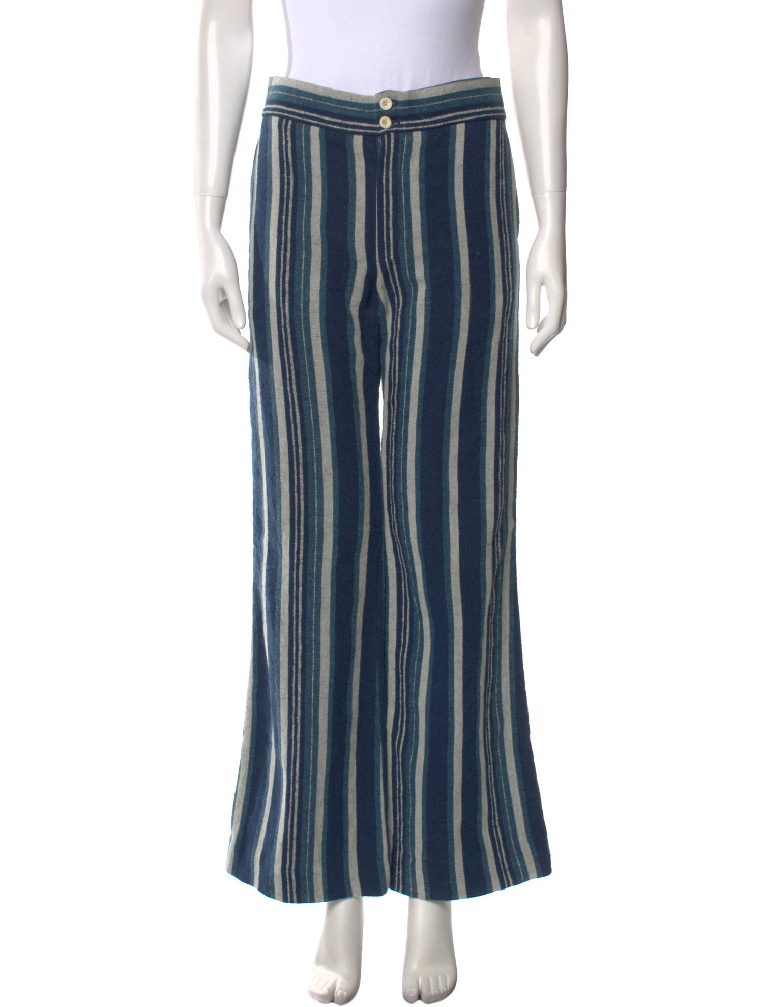 Chloé Striped Wide Leg Pants