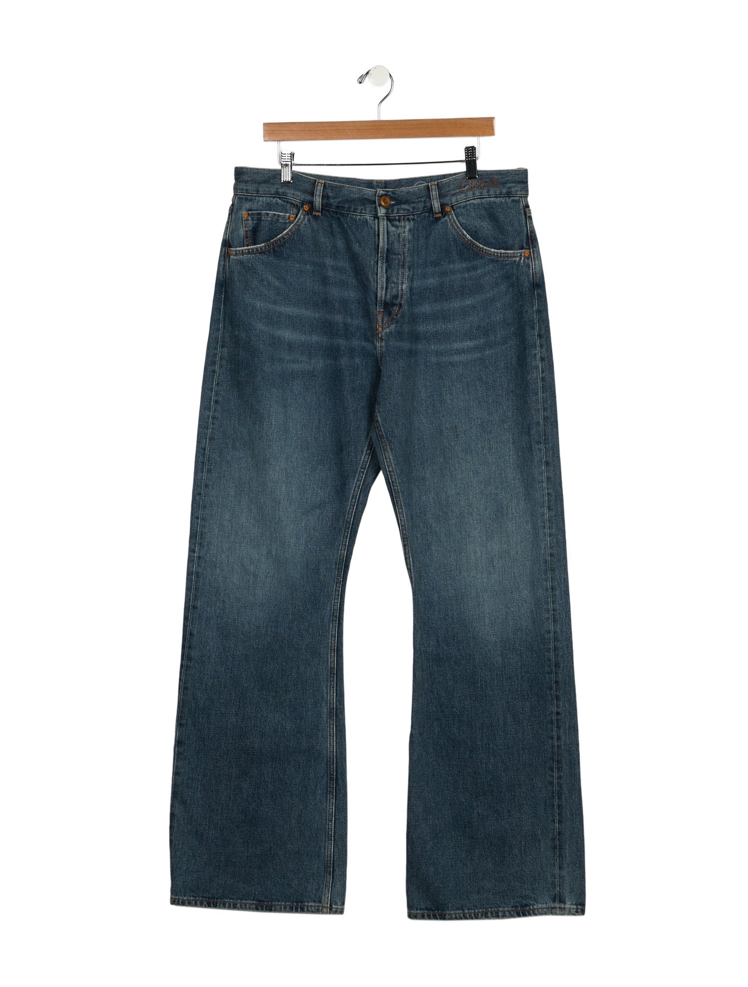 Chloé High-Rise Wide Leg Jeans
