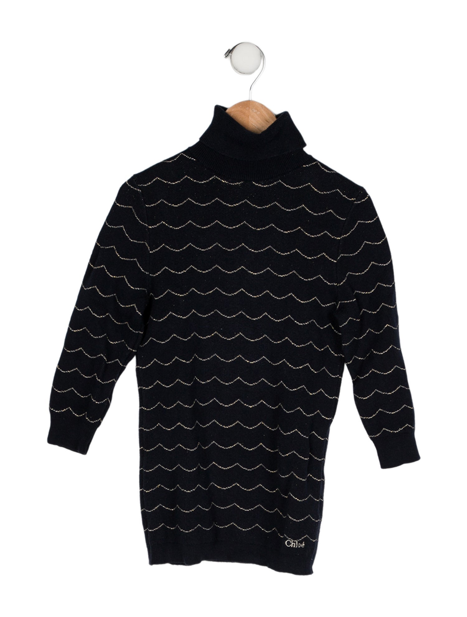 Chloé Girls Knitted Turtleneck