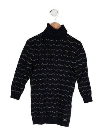 Chloé Girls Knitted Turtleneck