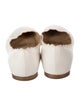 Chloé Leather Scalloped Accent Ballet Flats