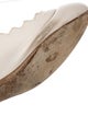 Chloé Leather Scalloped Accent Ballet Flats