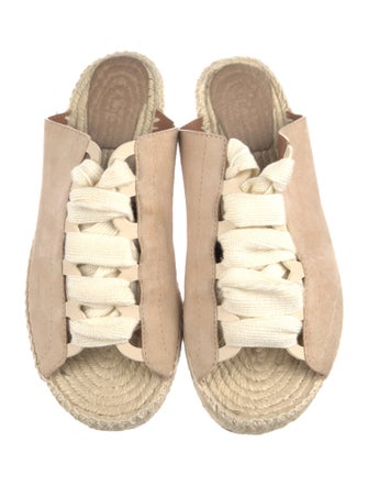 Chloé Suede Espadrilles
