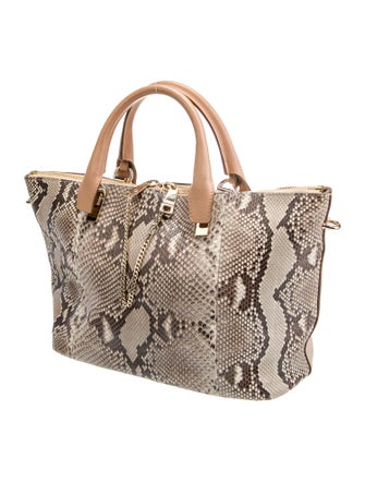 Chloé Leather Top Handle Bag