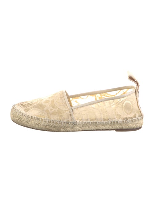 Chloé Lace Lace Pattern Espadrilles