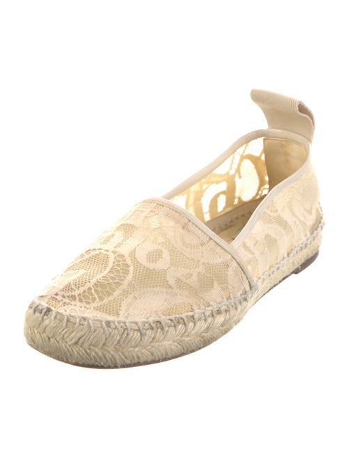 Chloé Lace Lace Pattern Espadrilles