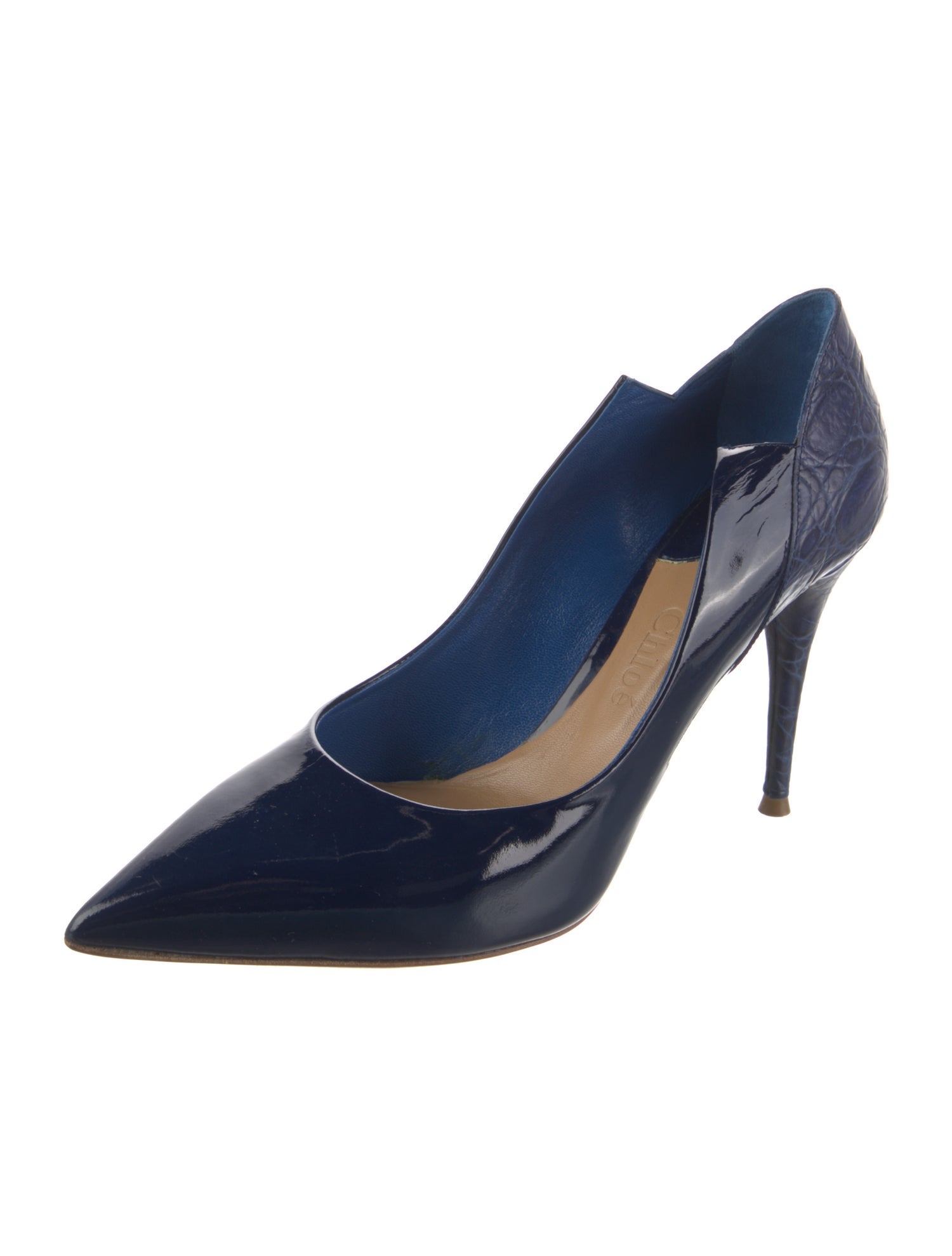 Chloé Patent Leather Pumps