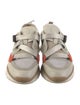 Chloé Leather Colorblock Pattern Sneakers