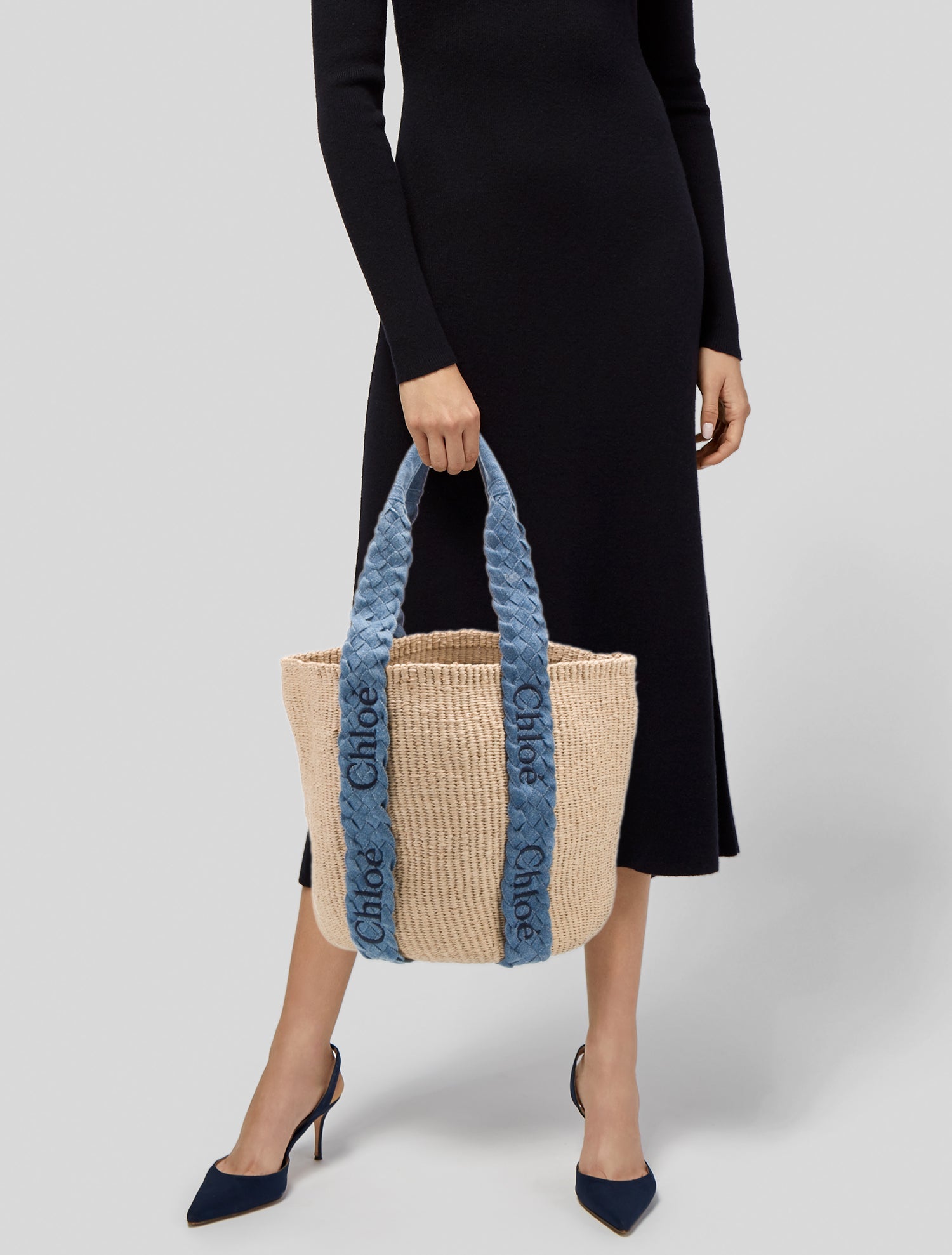Chloé Straw Tote