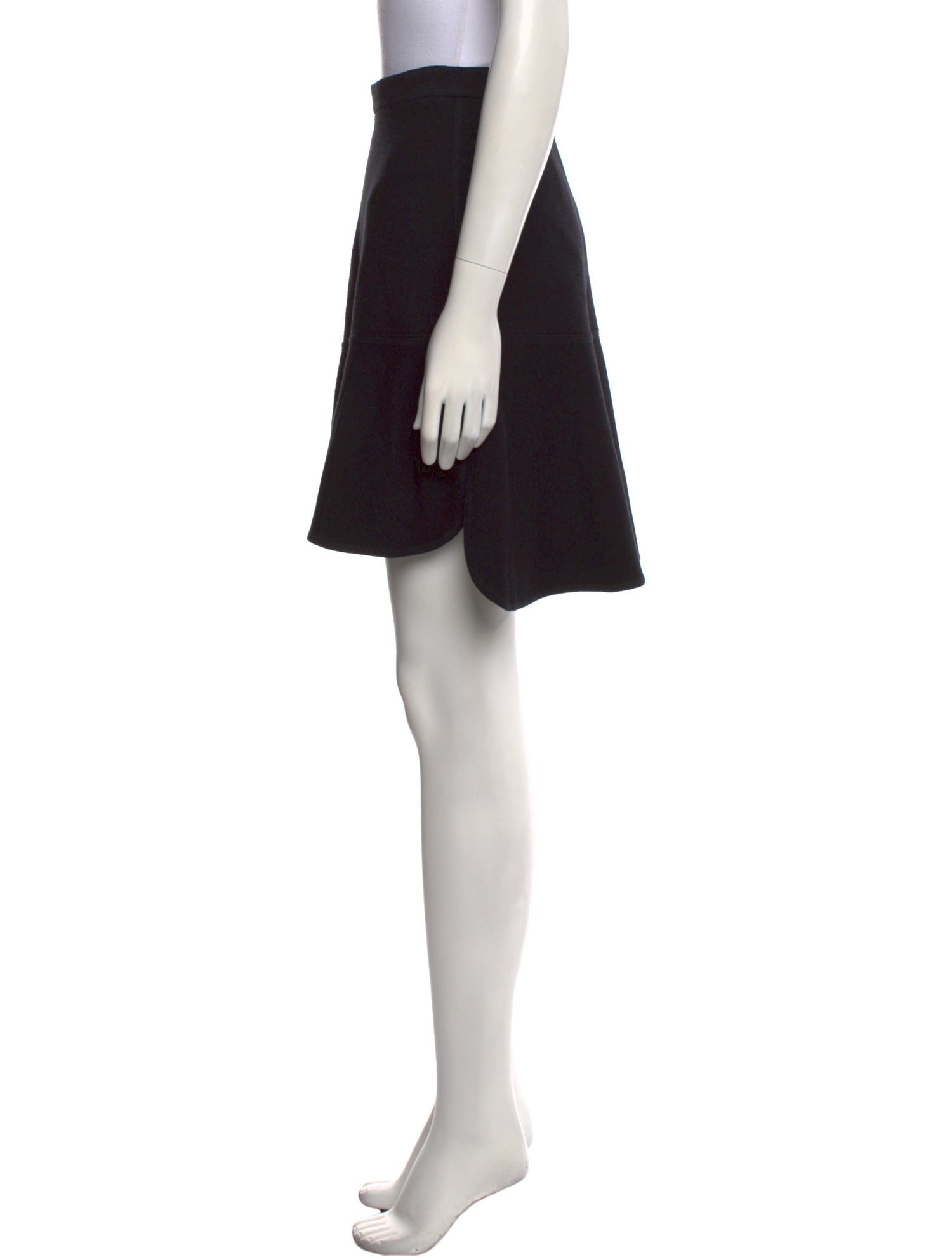 Chloé Pleated Accents Mini Skirt