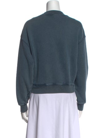 Chloé Graphic Print Crew Neck Sweatshirt