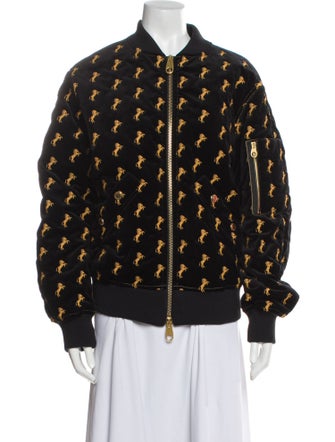 Chloé Printed Bomber Jacket