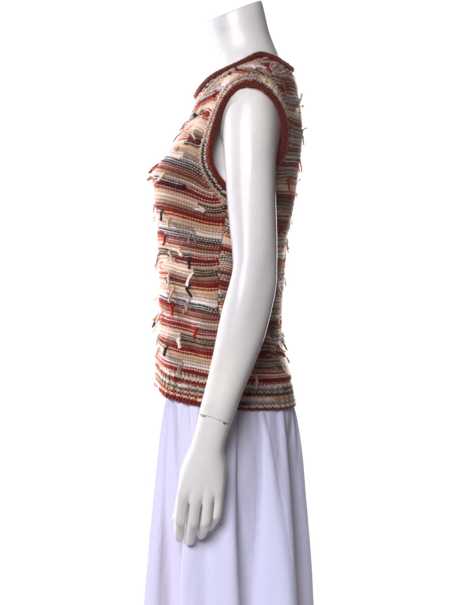 Chloé Cashmere Striped Top