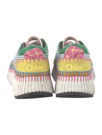 Chloé Colorblock Pattern Sneakers