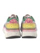 Chloé Colorblock Pattern Sneakers