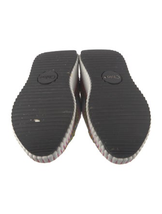 Chloé Colorblock Pattern Sneakers