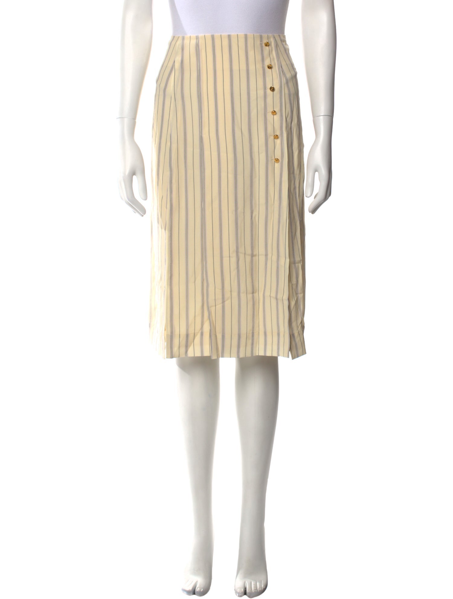 Chloé Silk Knee-Length Skirt