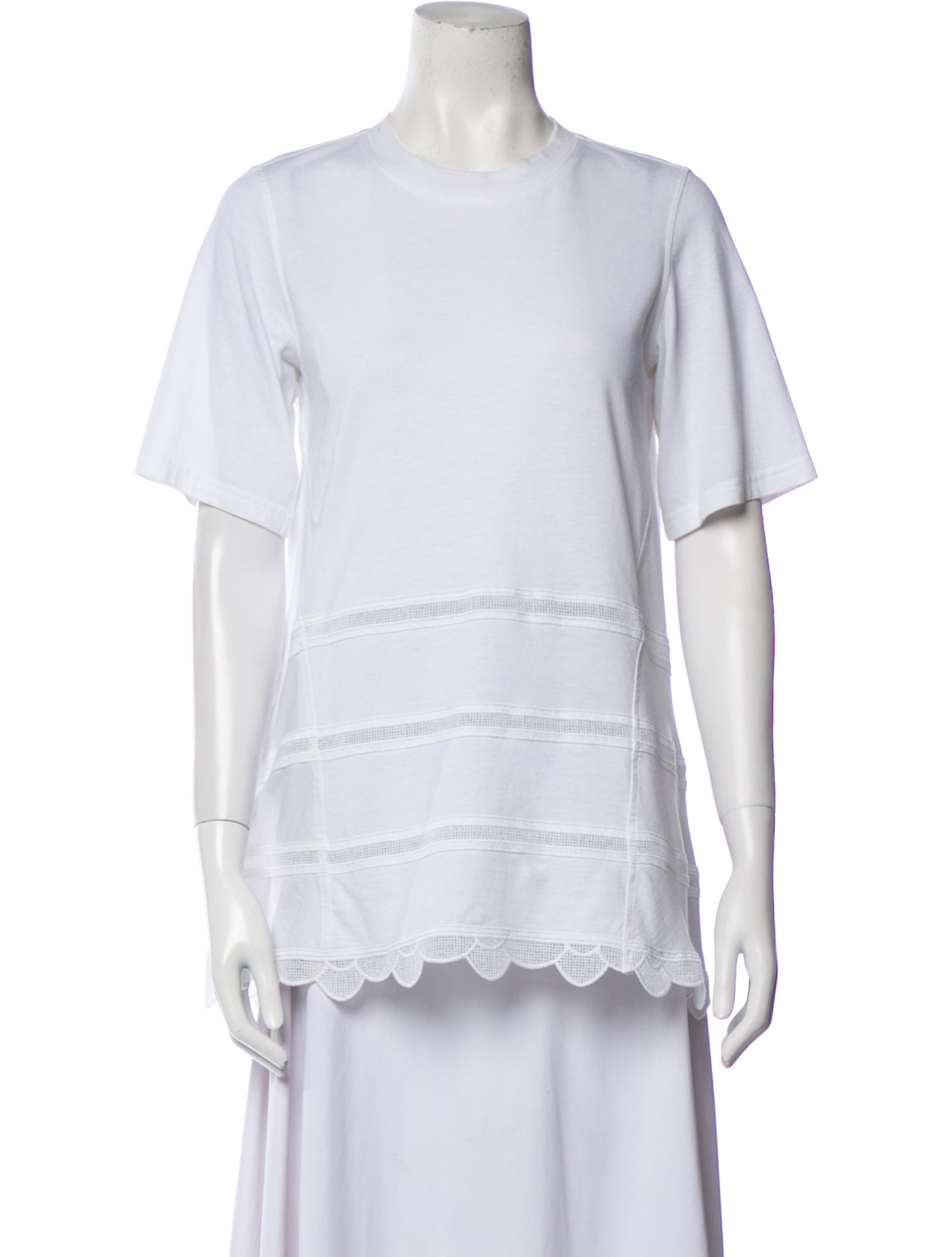 Chloé Crew Neck Short Sleeve T-Shirt