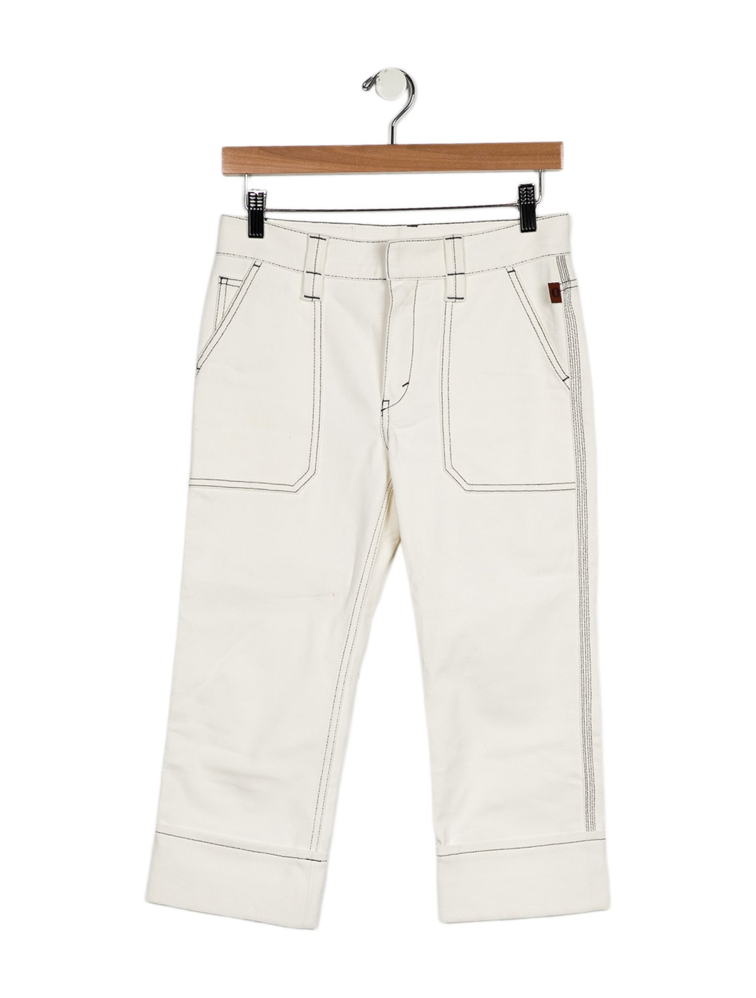 Chloé Mid-Rise Straight Leg Jeans