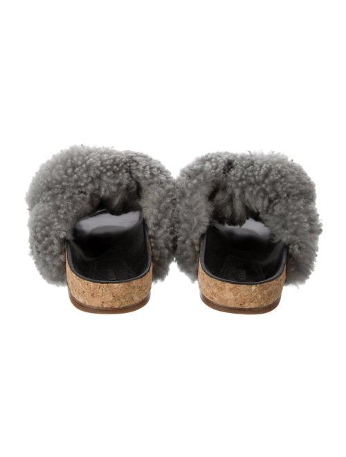 Chloé Shearling Slides