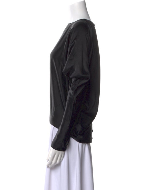 Chloé Silk Bateau Neckline Blouse