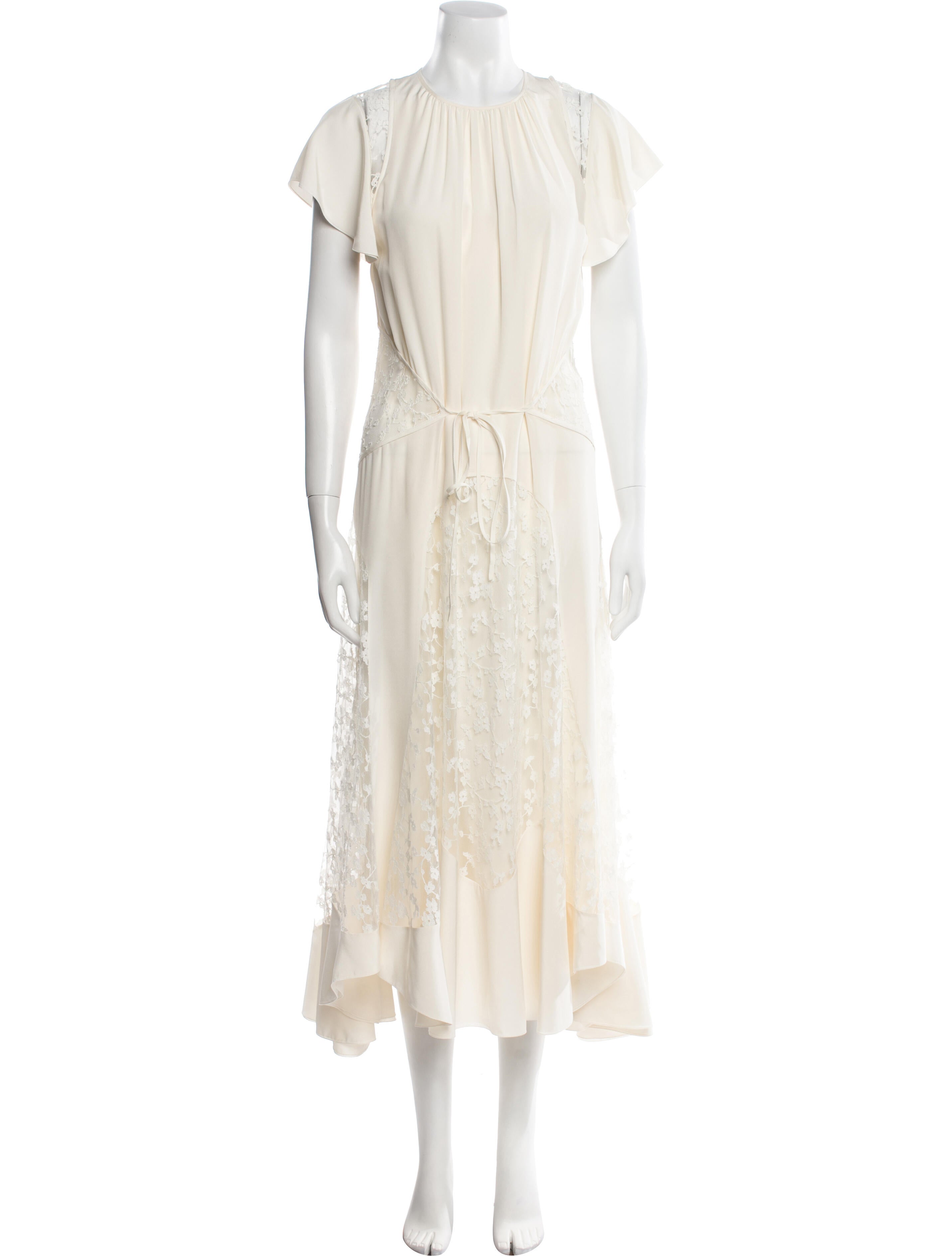 Chloé Silk Long Dress