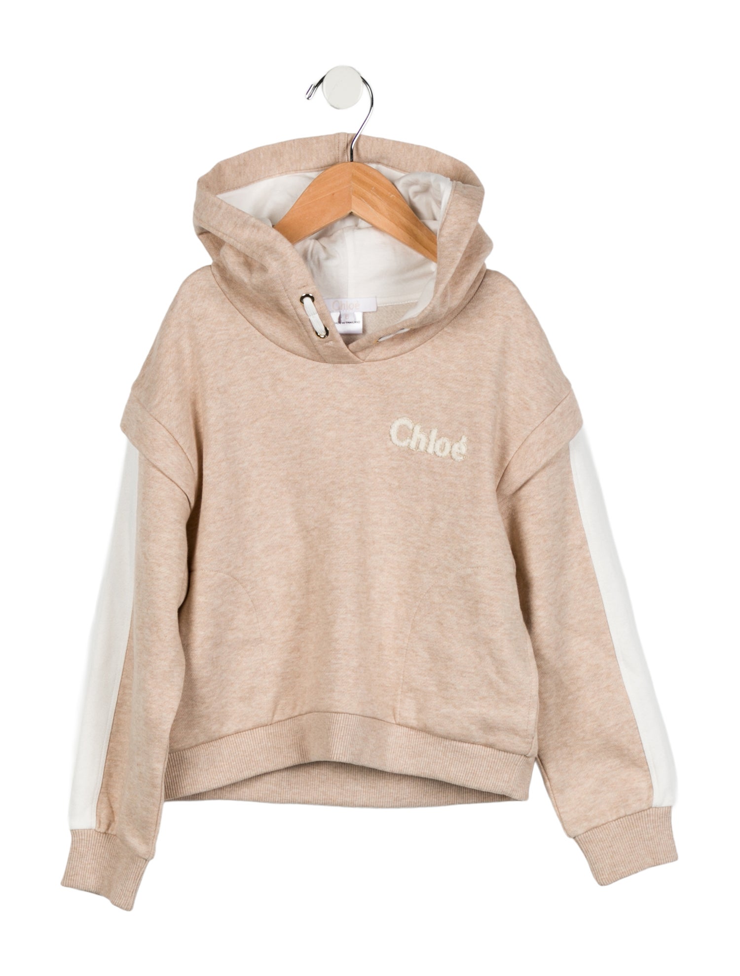Chloé Girls' Embroidered Hoodie