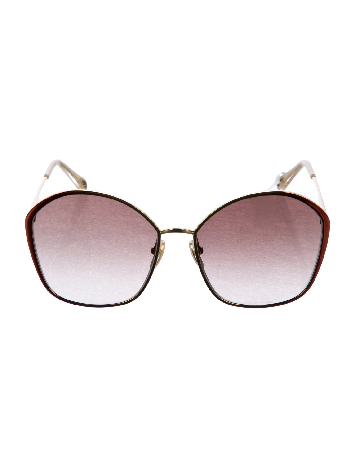 Chloé Oversize Gradient Sunglasses