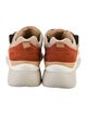 Chloé Canvas Colorblock Pattern Sneakers