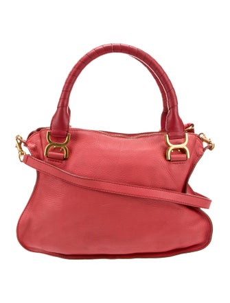 Chloé Leather Marcie Satchel Bag Medium